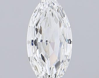 1.50 CT Marquise Diamant im Stufenschliff, E-F / VVS-VS Loser Marquise Lab Grown Diamant, im Labor hergestellter Diamant für kundenspezifische Verlobungsringe, Geschenk für sie