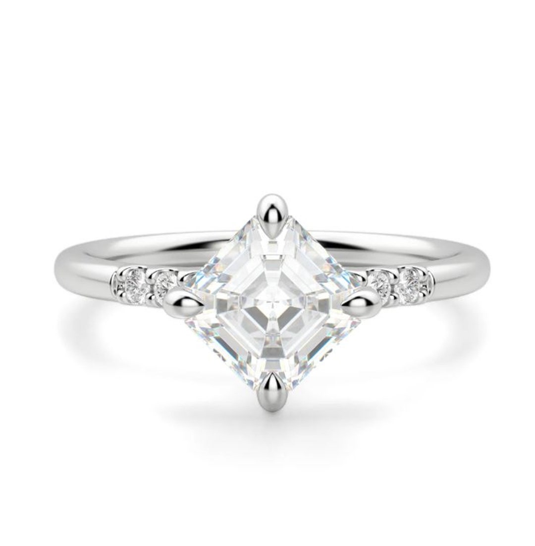 Kite Setting Engagement Ring