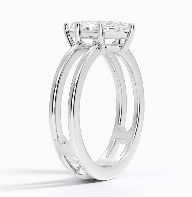 1 Carat IGI Certified D VS1 Marquise Lab Grown Diamond Solitaire Ring ...