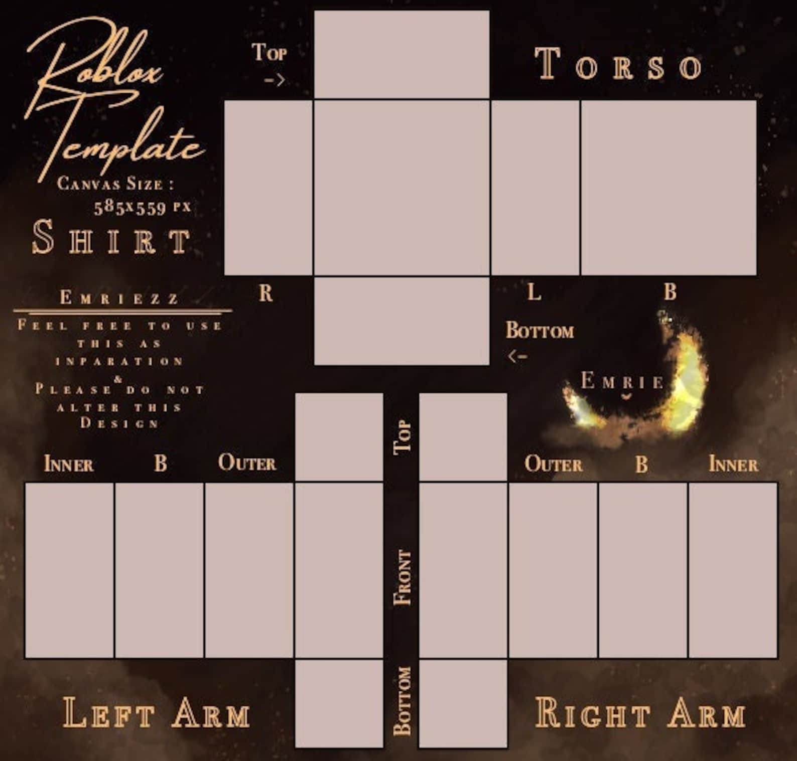 Roblox Clothing Template Shirt & Pants Background Design Etsy