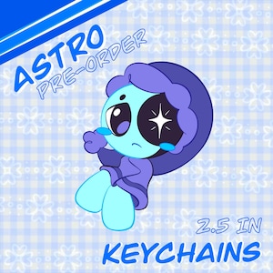 Astro - Dandys World Keychain | In-stock - 2.5 Inches | Astro From