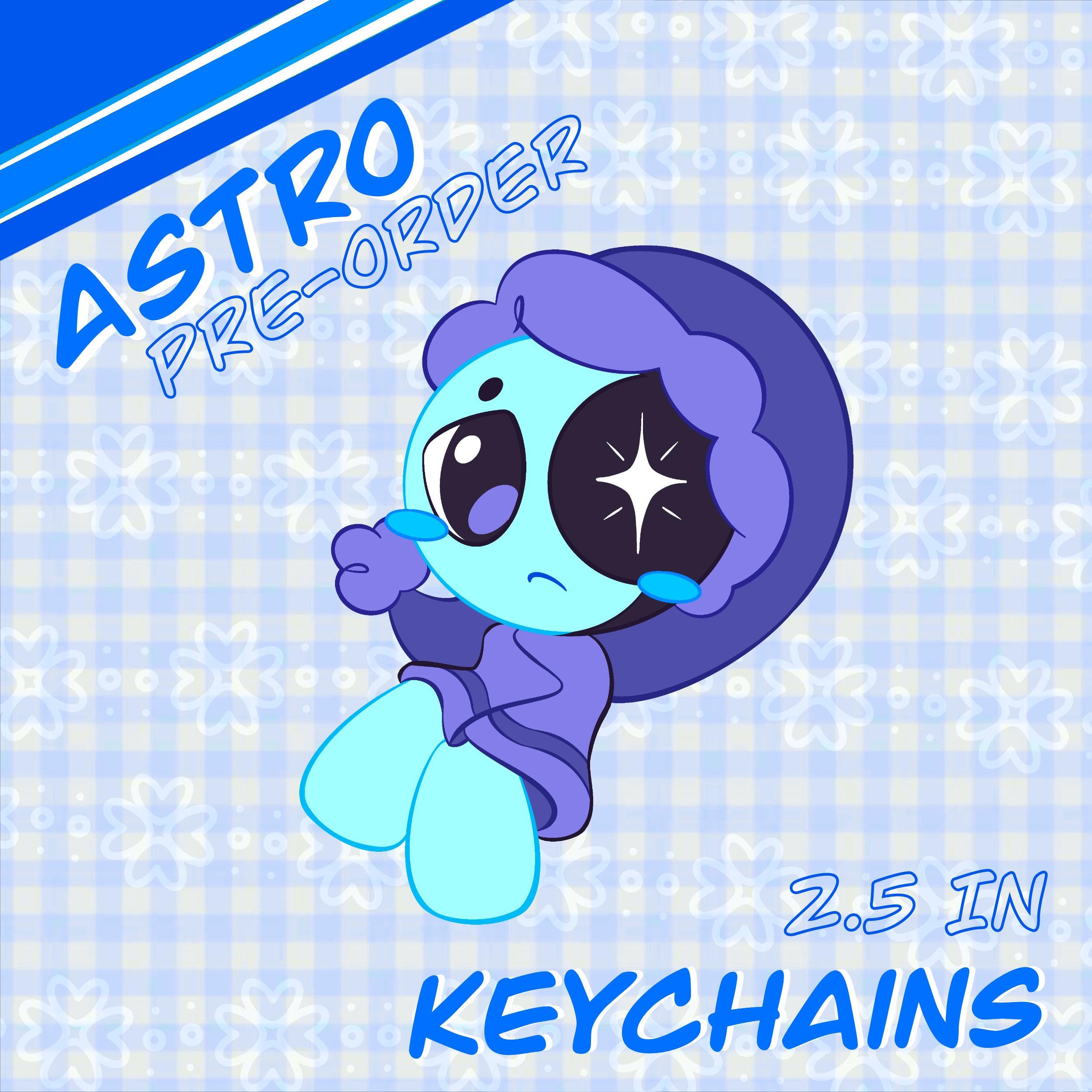 Astro - Dandys World Keychain | In-stock - 2.5 Inches | Astro From