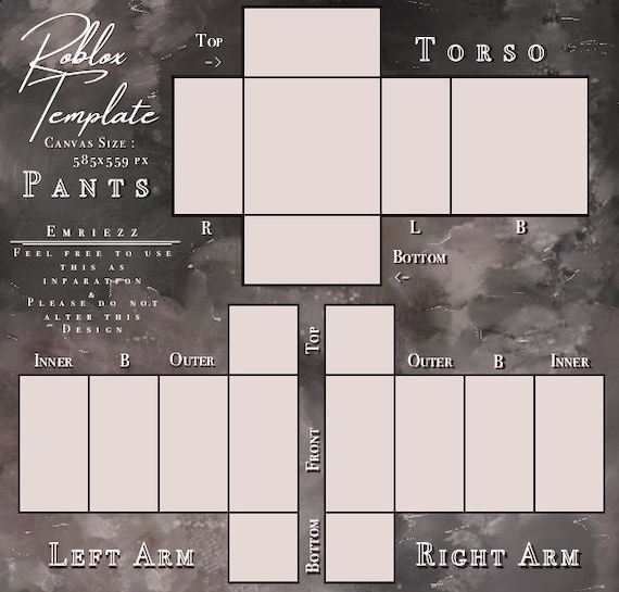 Roblox Uniform Template