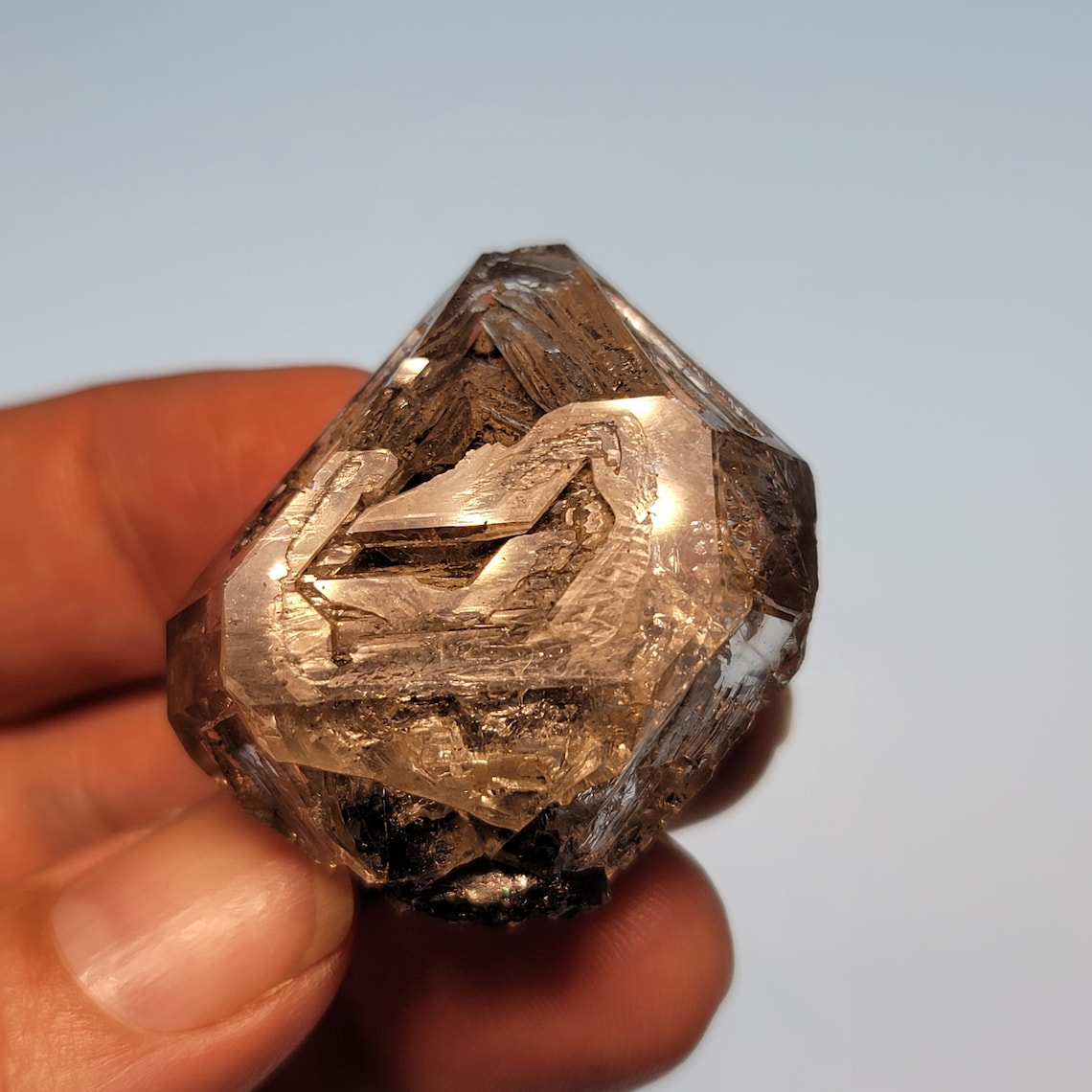 Herkimer Diamond Skeletal Scepter Head 522 Etsy