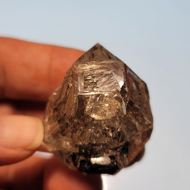 Herkimer Diamond Skeletal Scepter Head 522 Etsy