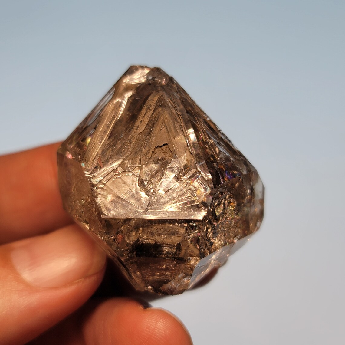 Herkimer Diamond Skeletal Scepter Head 522 Etsy