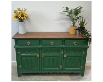 Painted To Order - Old Charm Vintage Sideboard by Wood Bros.