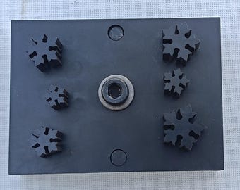 Flower Disc cutter |Disc Cutter | Jewelry Die | Metal Cutting Die | Flower Stamping Blanks | Floral Die | Pendant | Silversmith | Goldsmith