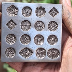 Impression Dies | Customized Impression die | Jewelry die | Charm Die | Jewelry tools | Metal Dies | Silversmithing tools | Forming tools