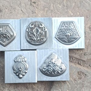 Native American-Inspired Triangle Stamping Tool, Steel Punches Jewelry Metal, Bracelet DIY Craft Tool, For Gift