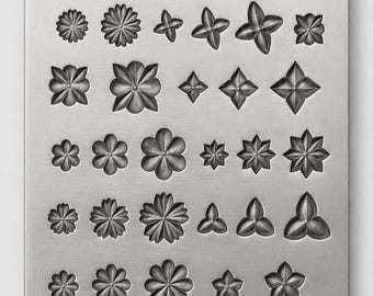 6mm,8mm,10mm Design Size|Multiple shot vintage | Short Plate | Impression Dies | Customized | Jewelry die | Charm Die | Jewelry making |