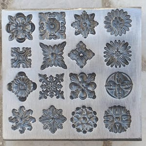 Avtrycksstansar | Anpassad avtrycksstans | Smyckesstans | Berlockstans | Smyckesverktyg | Metallstansar | Silversmidesverktyg | Formverktyg