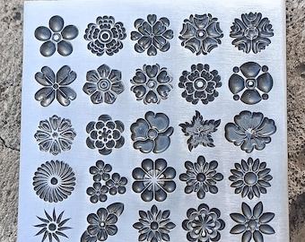 10mm Leaf Shot Plate | Tool Steel Stamping Die for Jewelry Making | Stamping Blank | Jewelry making tool| Metal Die| Silversmith