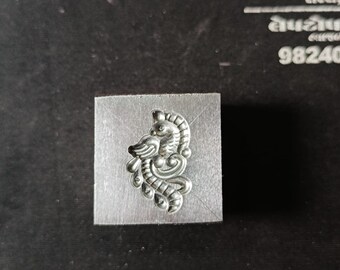 Peacock Embossing Die | Steel Jewelry Die, 25mm