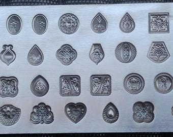 2_31 Short Plate impression die>impression die>silver impression die>6 design impression die>gold impression die