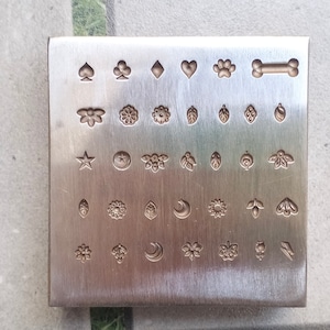 4mm design Short Plate>34 impression die>impression die>silver impression die>6 design impression die>gold impression die