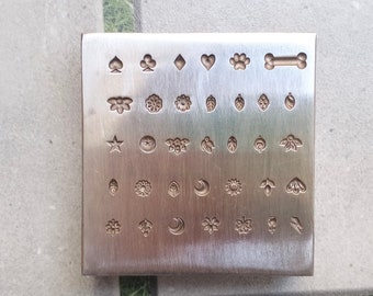 4mm design Short Plate&gt;34 impression die&gt;impression die&gt;silver impression die&gt;6 design impression die&gt;gold impression die