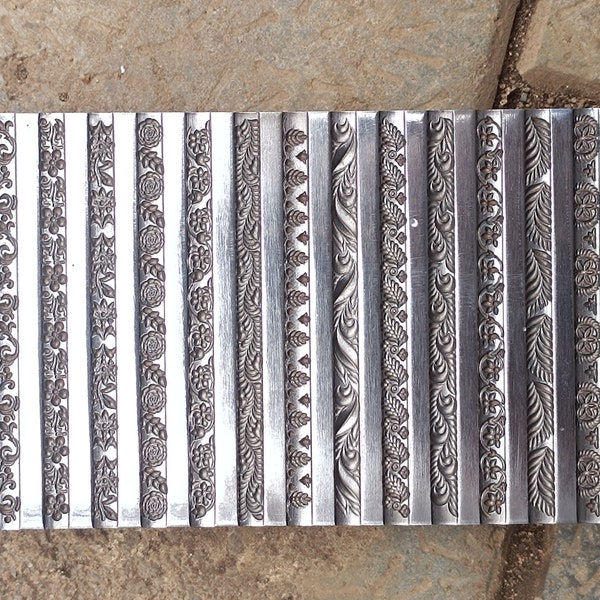 15 diseños en un solo troquel / Troquel de alambre / Troquel de aretes / Troquel de joyería / Troquel de dijes / Herramientas de joyería / Troqueles de metal / Herramientas de platería / Joyería de plata