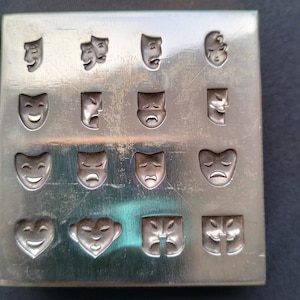 8mm impression die|Multiple shot vintage | Short Plate | Impression Dies | Customized | Jewelry die | Charm Die | Jewelry making tool