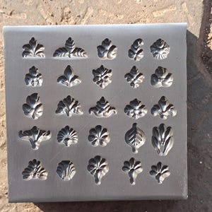 6mm impression die|Multiple shot vintage | Short Plate | Impression Dies | Customized | Jewelry die | Charm Die | Jewelry making tool