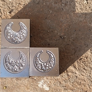 Impression Dies | Customized Impression die | Jewelry die | Charm Die | Jewelry tools | Metal Dies | Silversmithing tools | Forming tools