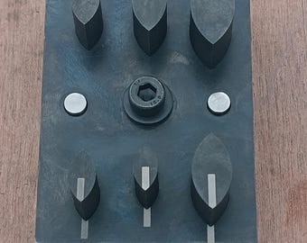 Eye Shaped Disc Cutter 6 Sizes Make Your Own Blanks SALE