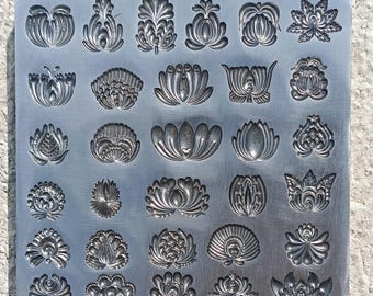 14mm Shot Plate | Multiple shot vintage | Short Plate | Impression Dies | Customized | Jewelry die | Charm Die | Jewelry making tool