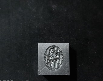 Butterfly Impression Die | 25mm Steel Jewelry Tool