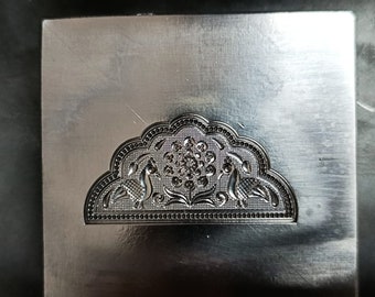 Peacock Embossing Die | Steel Jewelry Die, Silversmithing Tool