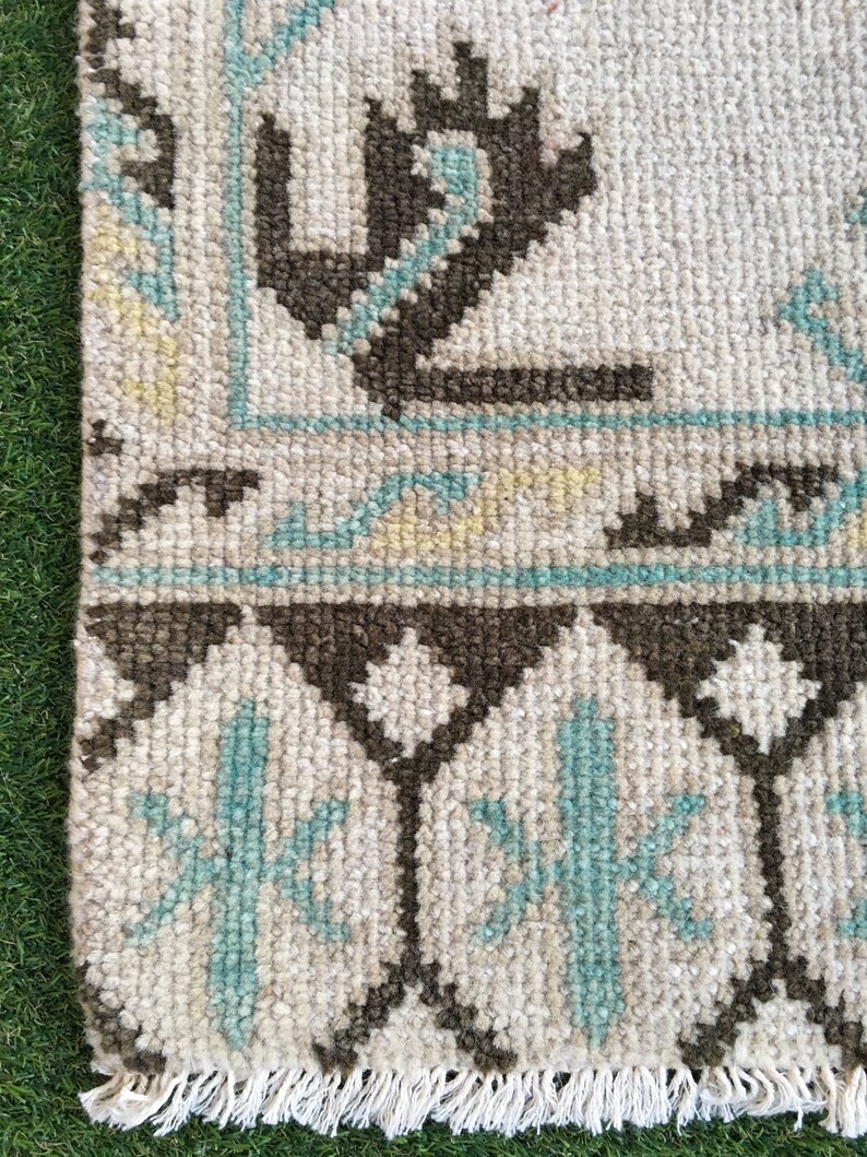 2x3 oushak rug new production off the loom wool turkish rug