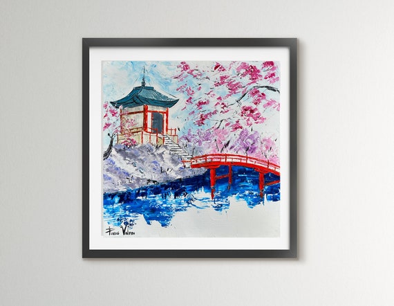 Daigo Ji Temple Kyoto, Japan, Japanese Art, Painting on