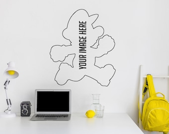 Custom Craft Wall Decal Wall Mural Stickers Design Customizable Kids Boys 3D