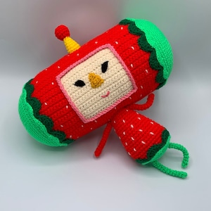 Crochet Pattern Katamari Ichigo inspired plushy