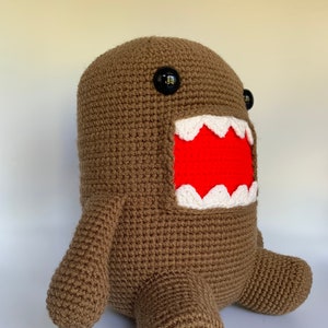 Crochet Pattern Domo Kun inspired plushy image 1