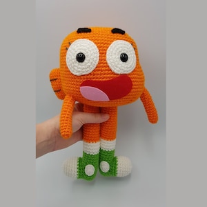 Crochet Pattern Darwin inspired plushy