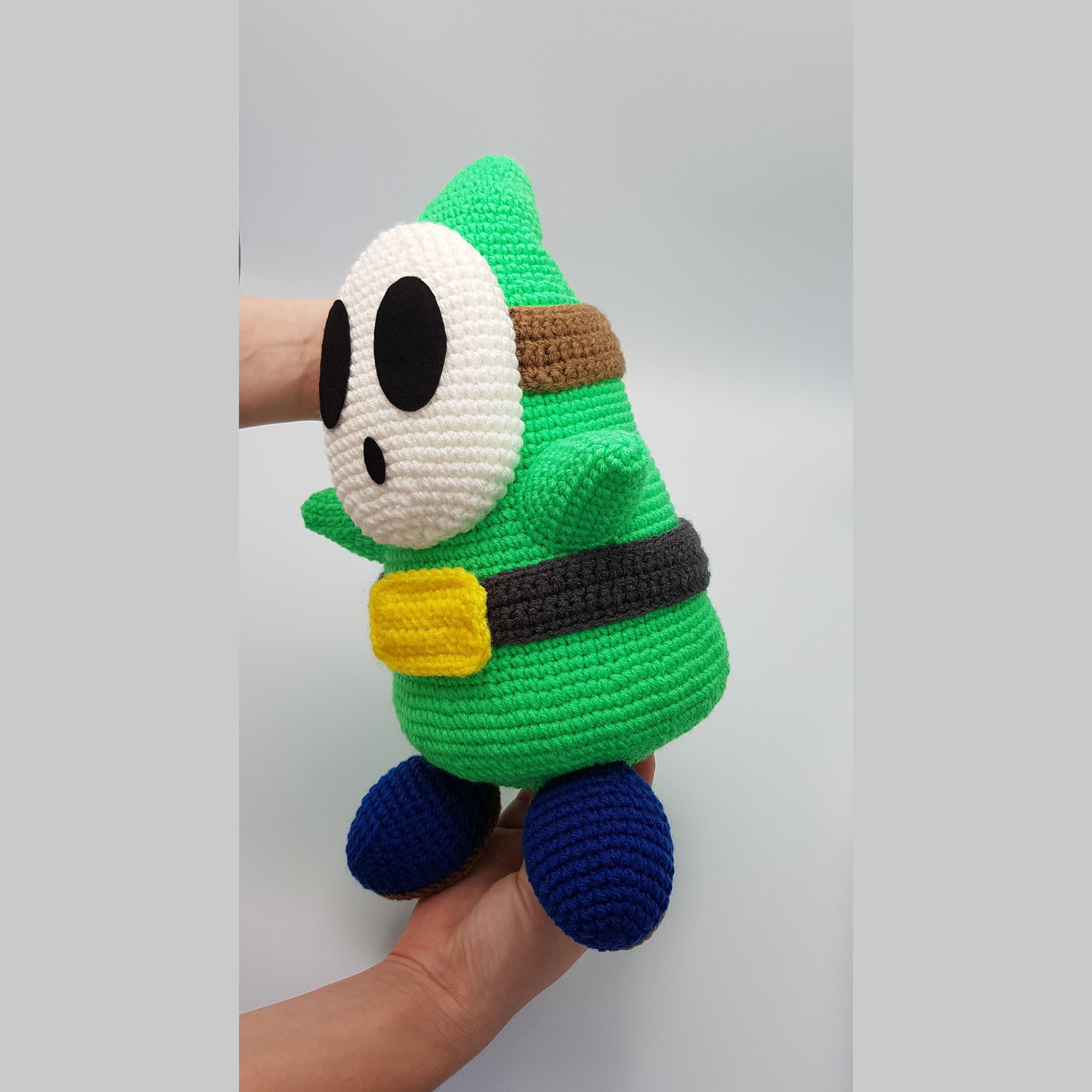 Crochet Pattern Shy Guy Inspired Plushy Etsy