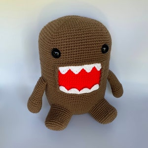 Crochet Pattern Domo Kun inspired plushy image 6