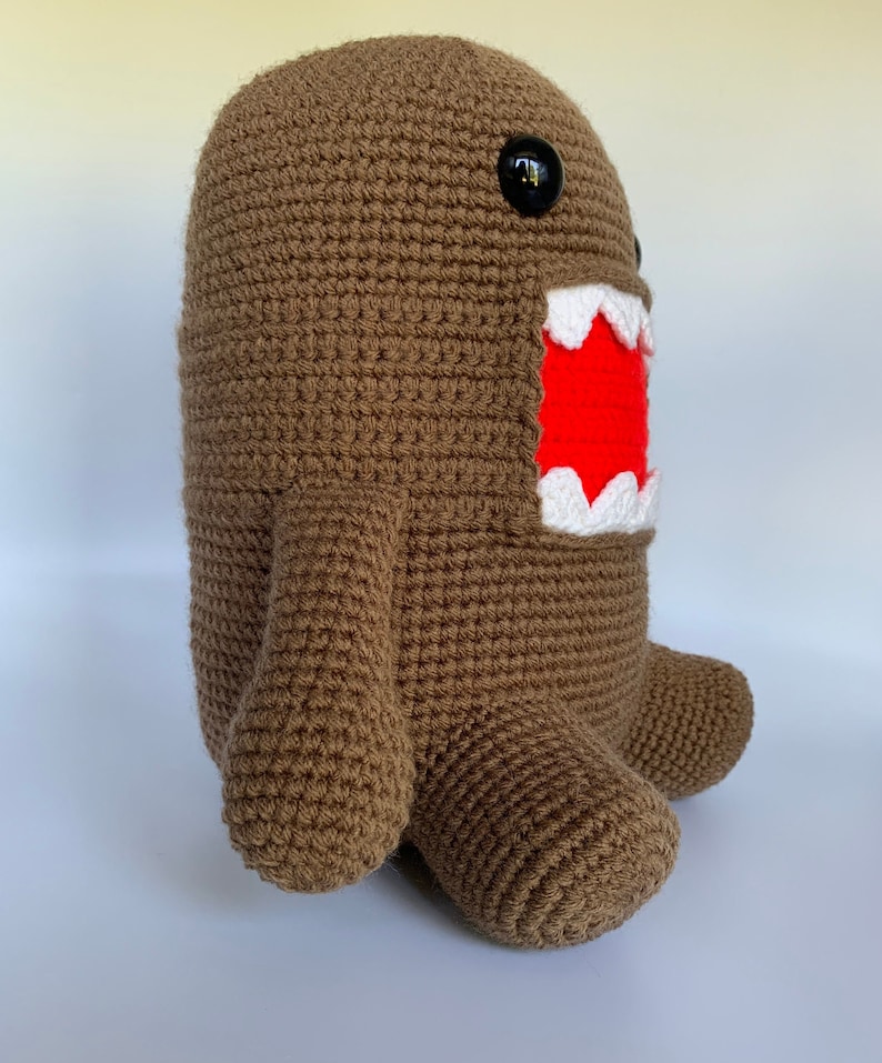 Crochet Pattern Domo Kun inspired plushy image 3