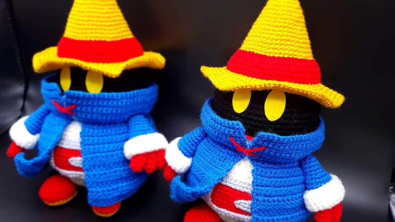 final fantasy black mage plush