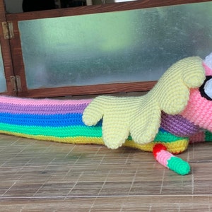 Crochet Pattern Lady Rainicorn inspired plushy image 6