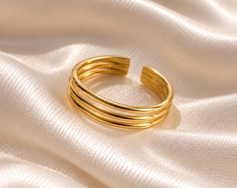 Gold Toe Ring , Adjustable Toe Ring , 14k Gold Toe Ring , Sterling Silver , 14k Gold Vermeil , Toe Rings , Dainty Toe Ring
