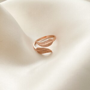 Rose Gold Toe Ring , Adjustable Toe Ring , Rose Gold Toe Ring , Sterling Silver , Rose Gold Vermeil , Toe Rings , Dainty Toe Ring image 3