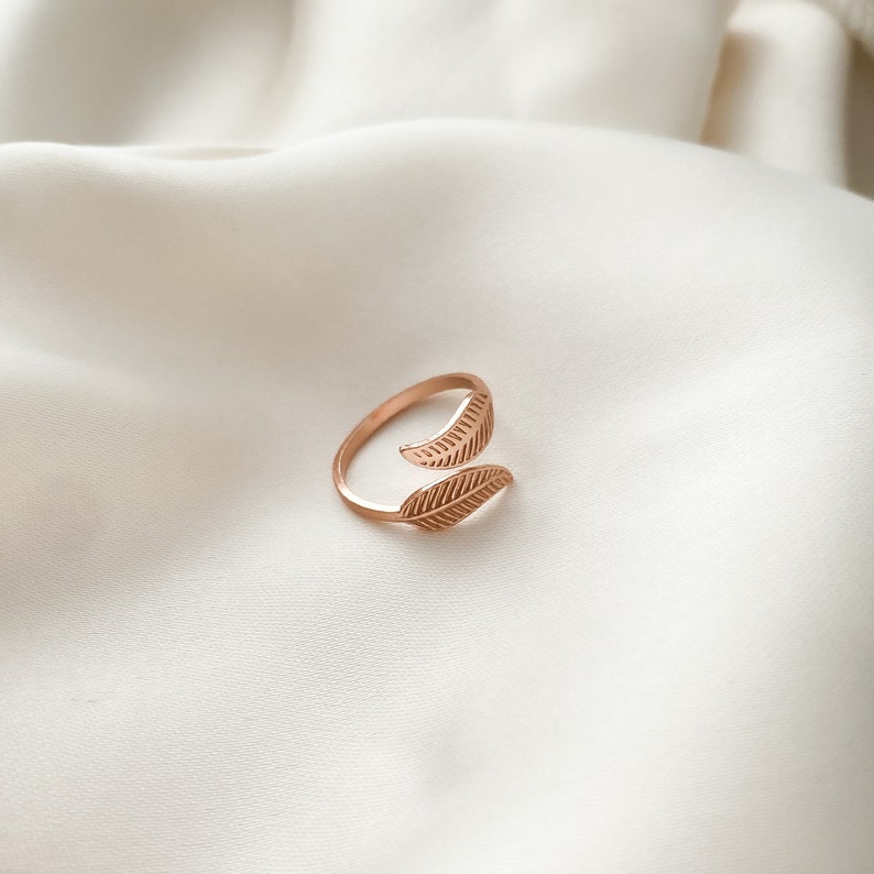 Rose Gold Toe Ring , Adjustable Toe Ring , Rose Gold Toe Ring , Sterling Silver , Rose Gold Vermeil , Toe Rings , Dainty Toe Ring image 5