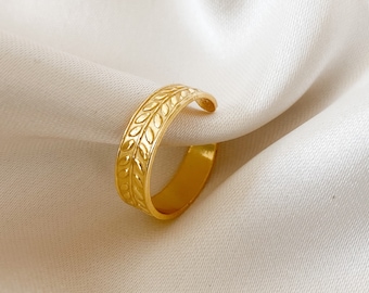 Gold Toe Ring , Verstellbarer Toe Ring , 14k Gold Toe Ring , Sterling Silber , 14k Gold Vermeil , Toe Rings , Zierlicher Toe Ring