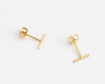 Dainty Gold Studs | Tiny Studs | 14k Gold Earrings | Sterling Silver | Dainty Earrings | Minimalist Earrings | Girlfriend Gift | Mom Gifts