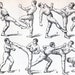 Ancienne Photo De Boxe Française – Savate – Tirage 1900s
