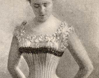 Corset Advertisement from 1898 - DIGITAL DOWNLOAD