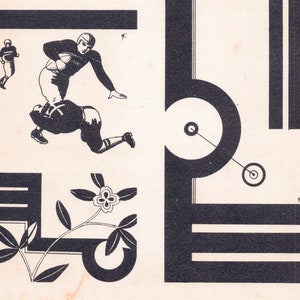 Vintage Japanese Art Deco Print - No. 21 - DIGITAL DOWNLOAD