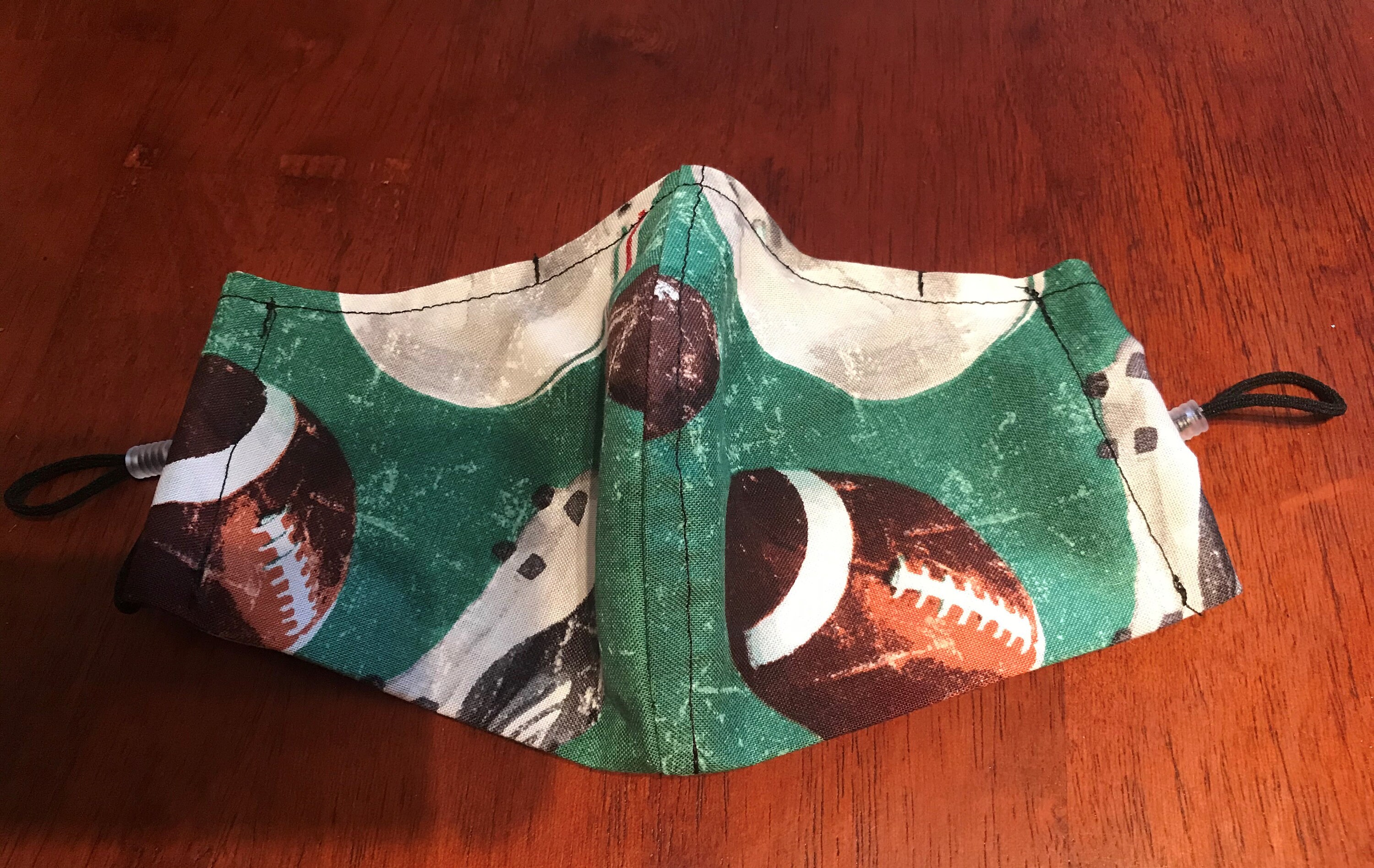 Footballs and Soccer Face Mask Free Shipping Etsy