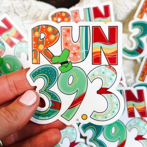 Goofy Challenge Running Sticker, WDW Marathon weekend, Half Marathon and Marathon Runner, Goofy Sticker, Running Sticker Gift
